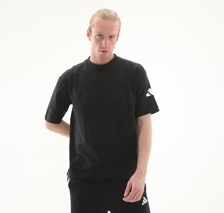 adidas M Sj T Erkek T-Shirt Siyah