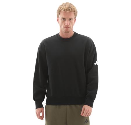 adidas M Swt Fl Erkek Sweatshirt Siyah adidas M Swt Fl Erkek Sweatshirt Siyah