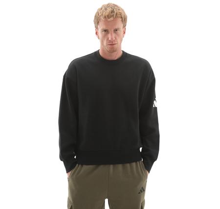 adidas M Swt Fl Erkek Sweatshirt Siyah adidas M Swt Fl Erkek Sweatshirt Siyah