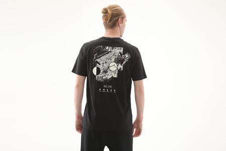 adidas M T Ce Space T Erkek T-Shirt Siyah