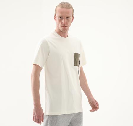 adidas M T Lens Pkt T Erkek T-Shirt Beyaz
