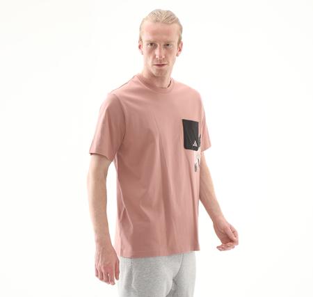adidas M T Lens Pkt T Erkek T-Shirt Pembe