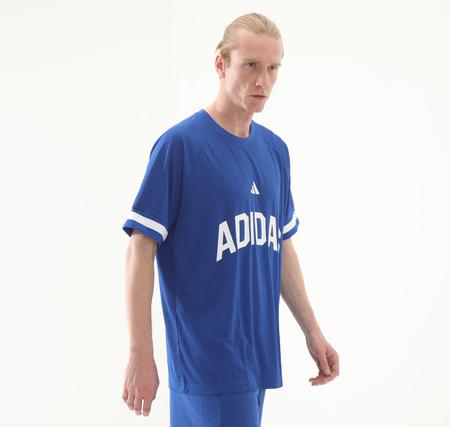adidas M Us Sport Tee Erkek T-Shirt Mavi