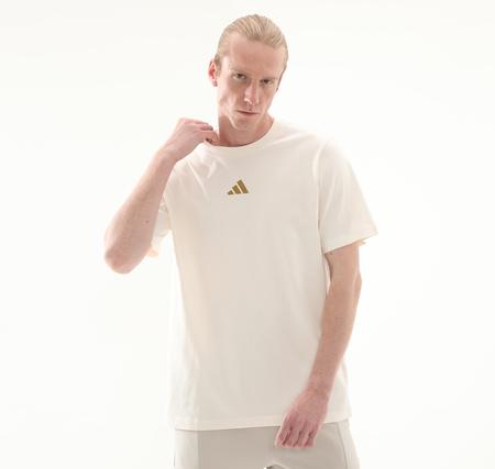 adidas M Yoga G T Erkek T-Shirt Krem