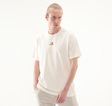 adidas M Yoga G T Erkek T-Shirt Krem