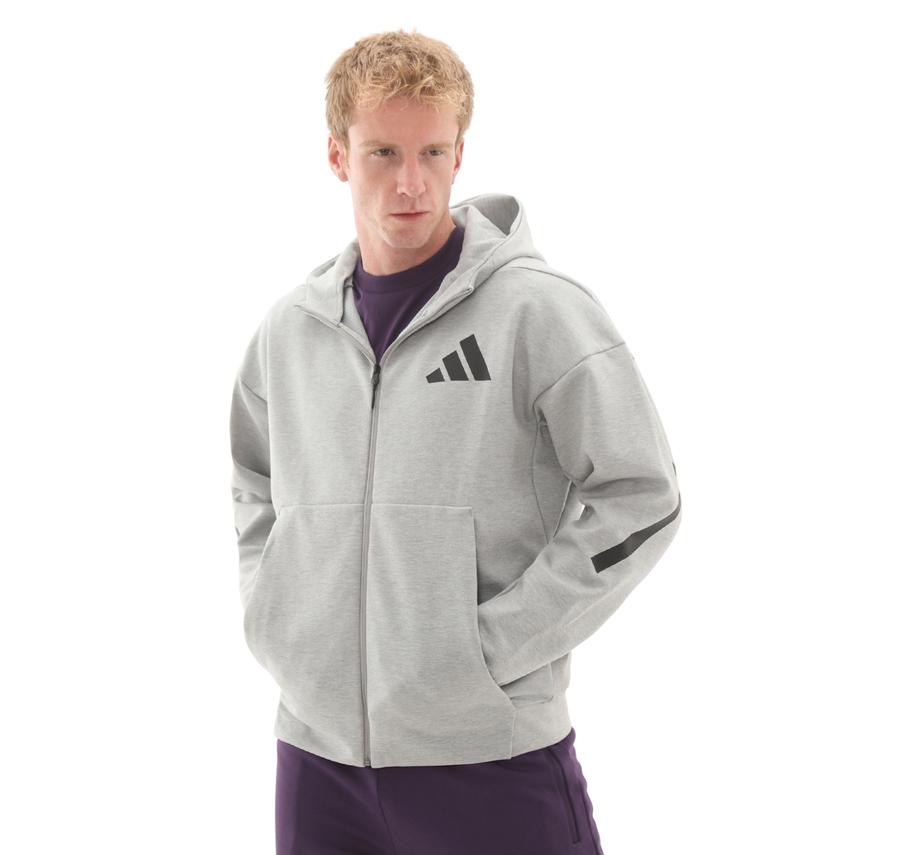 adidas M Z.n.e. Fz Erkek Ceket Gri adidas M Z.n.e. Fz Erkek Ceket Gri