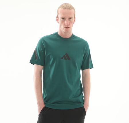 adidas M Z.n.e. Tee Erkek T-Shirt Yeşil