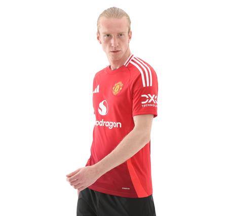 adidas Manchester United 24-25 İç Saha Erkek Forma Kırmızı