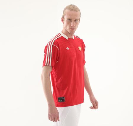 adidas Manchester United Icon Erkek T-Shirt Kırmızı