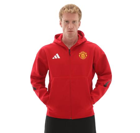 adidas Manchester United Jkt Erkek Ceket Kırmızı