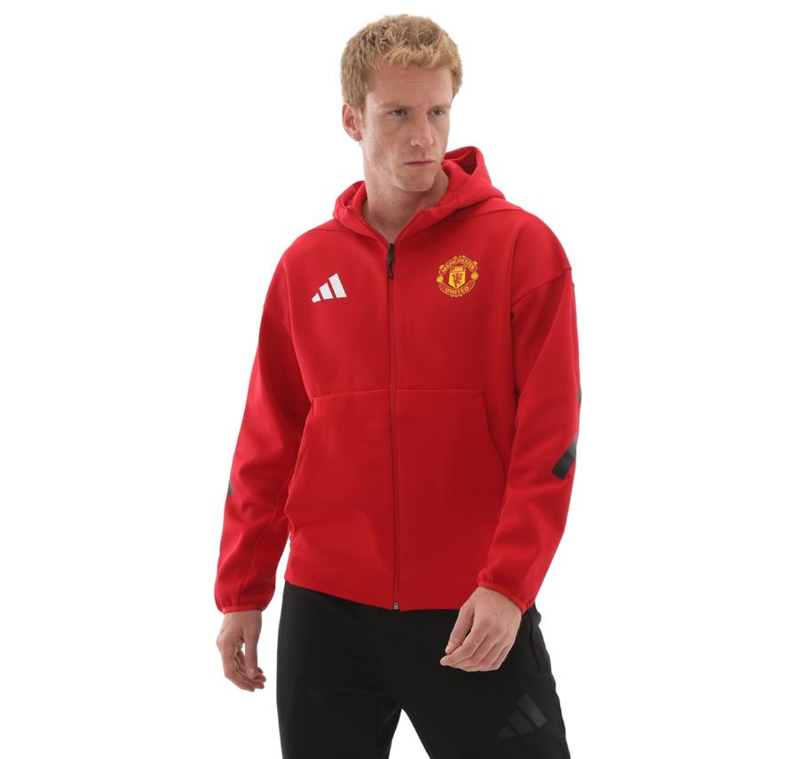 adidas Manchester United Jkt Erkek Ceket Kırmızı adidas Manchester United Jkt Erkek Ceket Kırmızı