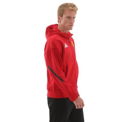 adidas Manchester United Jkt Erkek Ceket Kırmızı
