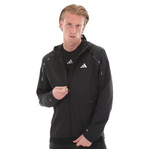 adidas Marathon Jacket Erkek Yağmurluk-Rüzgarlık Siyah