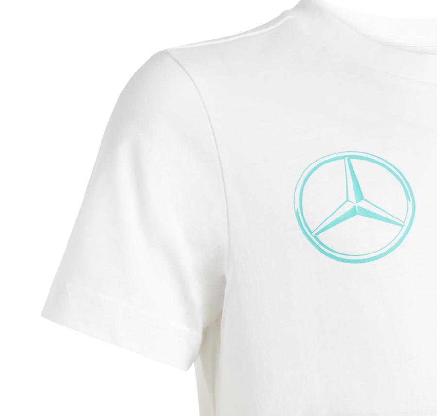 adidas Mercedes - Amg Dna Gftee Y Çocuk T-Shirt Beyaz adidas Mercedes - Amg Dna Gftee Y Çocuk T-Shirt Beyaz