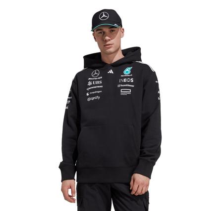 adidas Mer Tm Hood M Erkek Sweatshirt Siyah