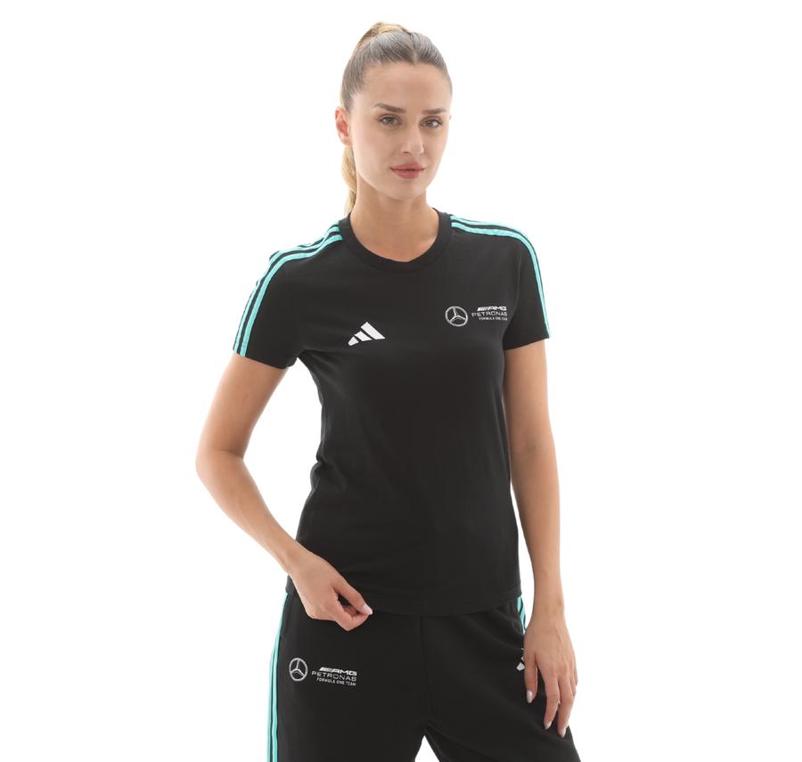 adidas Mercedes - Amg Dna Tee W Kadın T-Shirt Siyah adidas Mercedes - Amg Dna Tee W Kadın T-Shirt Siyah