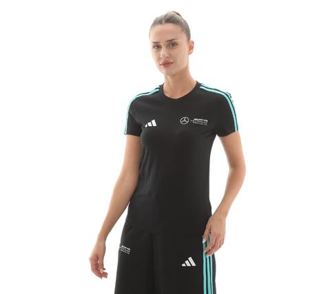 adidas Mercedes - Amg Dna Tee W Kadın T-Shirt Siyah