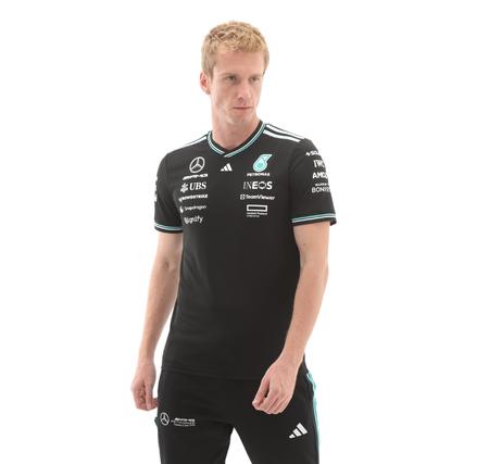 adidas Mercedes - Amg Petronas Formula One Team Drıver Erkek T-Shirt Siyah