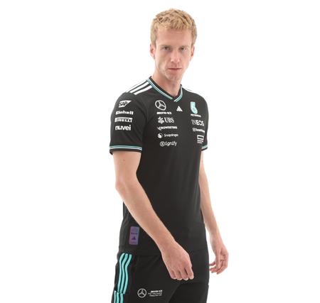 adidas Mercedes - Amg Petronas Formula One Team Drıver Erkek T-Shirt Siyah