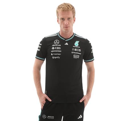 adidas Mercedes - Amg Petronas Formula One Team Drıver Erkek T-Shirt Siyah adidas Mercedes - Amg Petronas Formula One Team Drıver Erkek T-Shirt Siyah