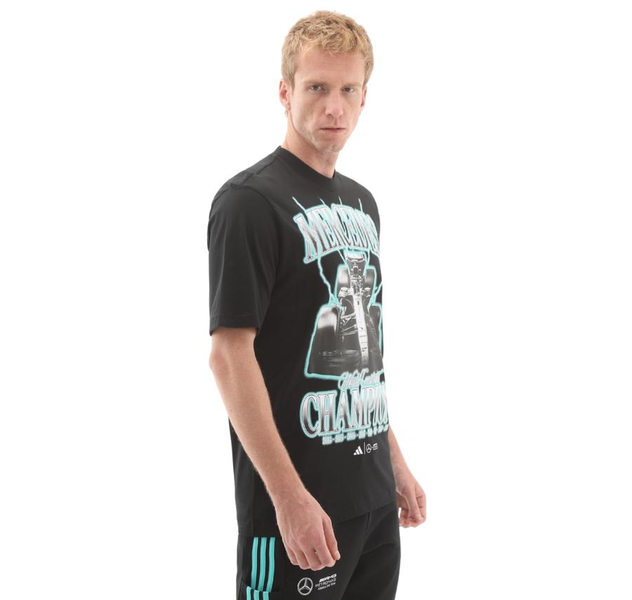 adidas Mercedes - Amg Petronas Formula One Team Graphic Erkek T-Shirt Siyah adidas Mercedes - Amg Petronas Formula One Team Graphic Erkek T-Shirt Siyah