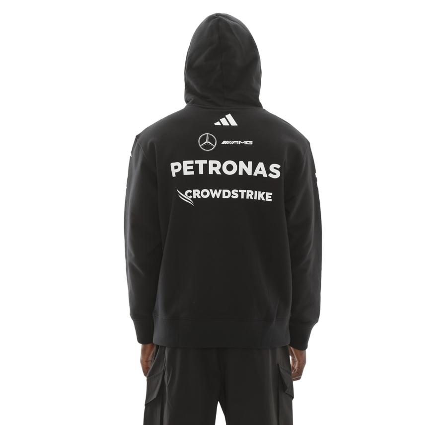 adidas Mercedes - Amg Tm Hood M Erkek Sweatshirt Siyah adidas Mercedes - Amg Tm Hood M Erkek Sweatshirt Siyah