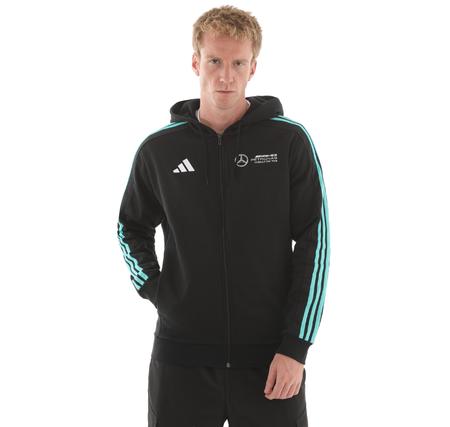 adidas Mercedes Dna Fz Hd M Erkek Ceket Siyah