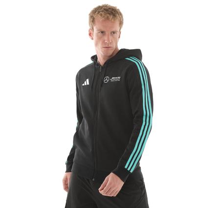 adidas Mercedes Dna Fz Hd M Erkek Ceket Siyah