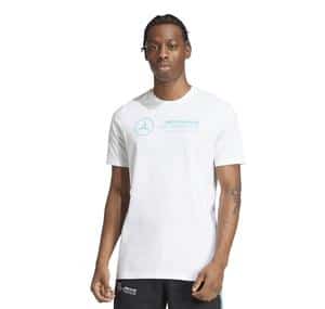 adidas Mercedes Dna Gftee M Erkek T-Shirt Beyaz