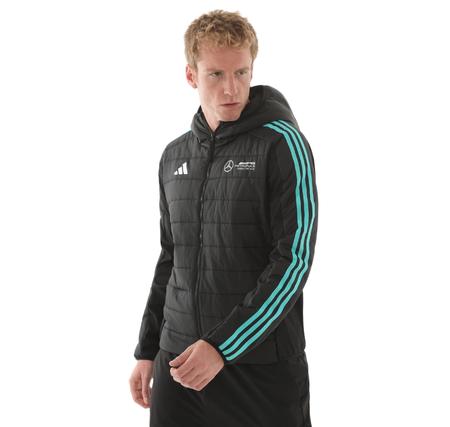 adidas Mercedes Dna Pfjkt M Erkek Mont Siyah