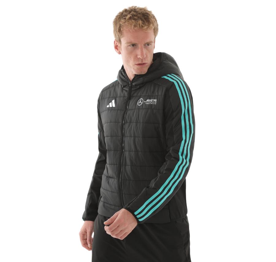 adidas Mercedes Dna Pfjkt M Erkek Mont Siyah adidas Mercedes Dna Pfjkt M Erkek Mont Siyah