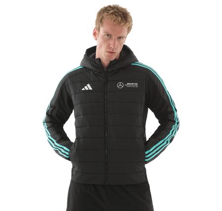 adidas Mercedes Dna Pfjkt M Erkek Mont Siyah
