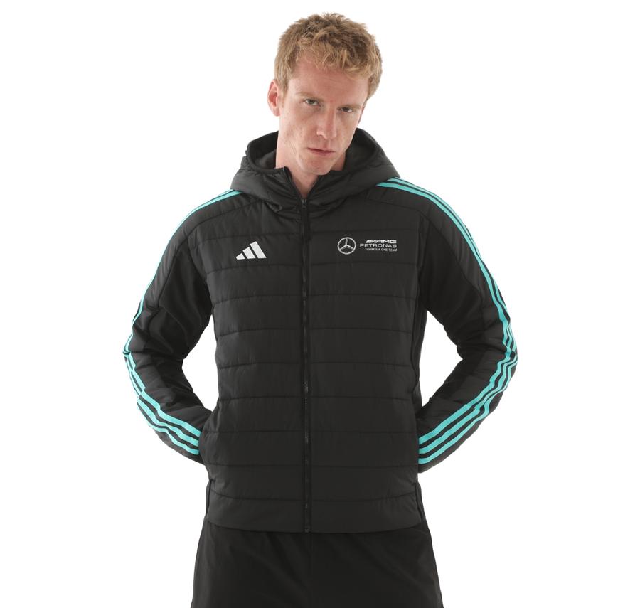 adidas Mercedes Dna Pfjkt M Erkek Mont Siyah adidas Mercedes Dna Pfjkt M Erkek Mont Siyah