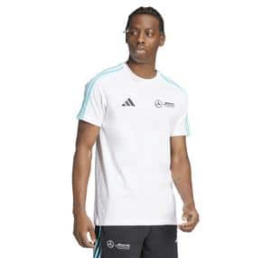 adidas Mercedes Dna Tee M Erkek T-Shirt Beyaz