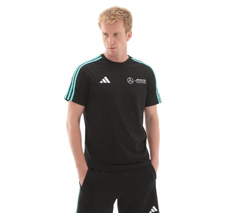 adidas Mercedes Dna Tee M Erkek T-Shirt Siyah