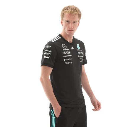 adidas Mercedes Dr Jsyb Rm Erkek T-Shirt Siyah