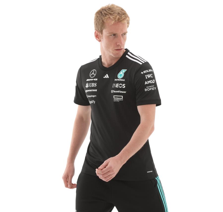 adidas Mercedes Dr Jsyb Rm Erkek T-Shirt Siyah adidas Mercedes Dr Jsyb Rm Erkek T-Shirt Siyah