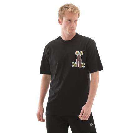 adidas Monogram Lo Tee Erkek T-Shirt Lacivert