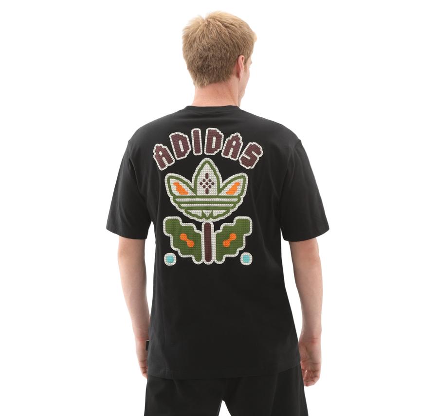 adidas Monogram Lo Tee Erkek T-Shirt Lacivert adidas Monogram Lo Tee Erkek T-Shirt Lacivert
