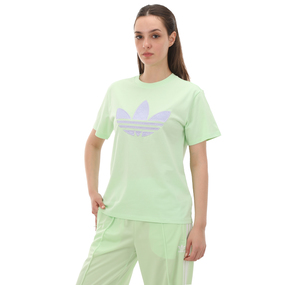 adidas Monogram Tee Kadın T-Shirt Yeşil