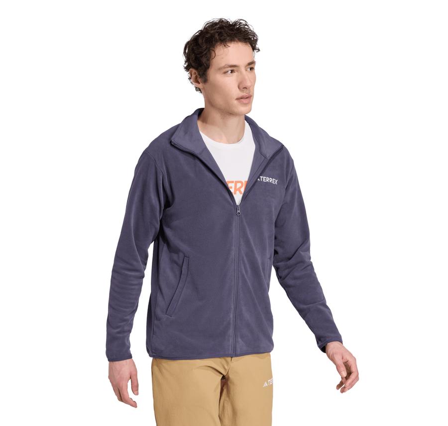 adidas Mt Ess Fz Fl Erkek Ceket Mor adidas Mt Ess Fz Fl Erkek Ceket Mor