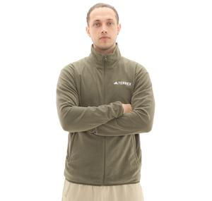 adidas Mt Ess Fz Fl Erkek Ceket Haki