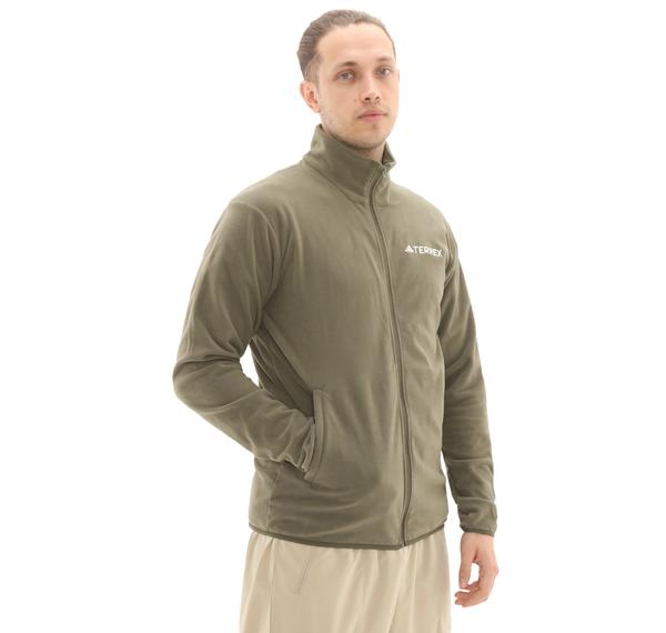 adidas Mt Ess Fz Fl Erkek Ceket Haki adidas Mt Ess Fz Fl Erkek Ceket Haki