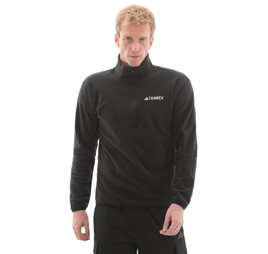 adidas Mt Ess Hz Fl Erkek Sweatshirt Siyah adidas Mt Ess Hz Fl Erkek Sweatshirt Siyah