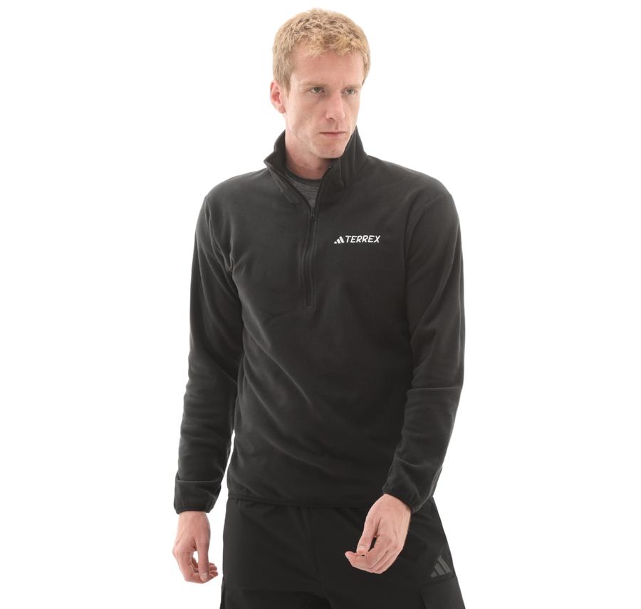 adidas Mt Ess Hz Fl Erkek Sweatshirt Siyah adidas Mt Ess Hz Fl Erkek Sweatshirt Siyah