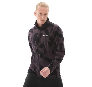 adidas Mt Terrex Aop Fz Fl Erkek Ceket Mor