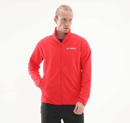 adidas Multi Essentials Terrex Erkek Ceket Kırmızı