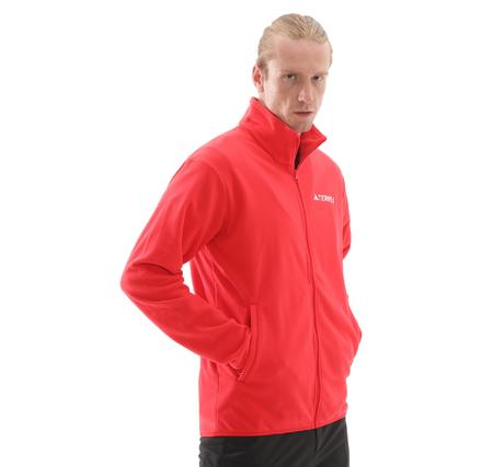 adidas Multi Essentials Terrex Erkek Ceket Kırmızı