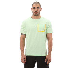 adidas Natgeo Tch Ss T Erkek T-Shirt Yeşil