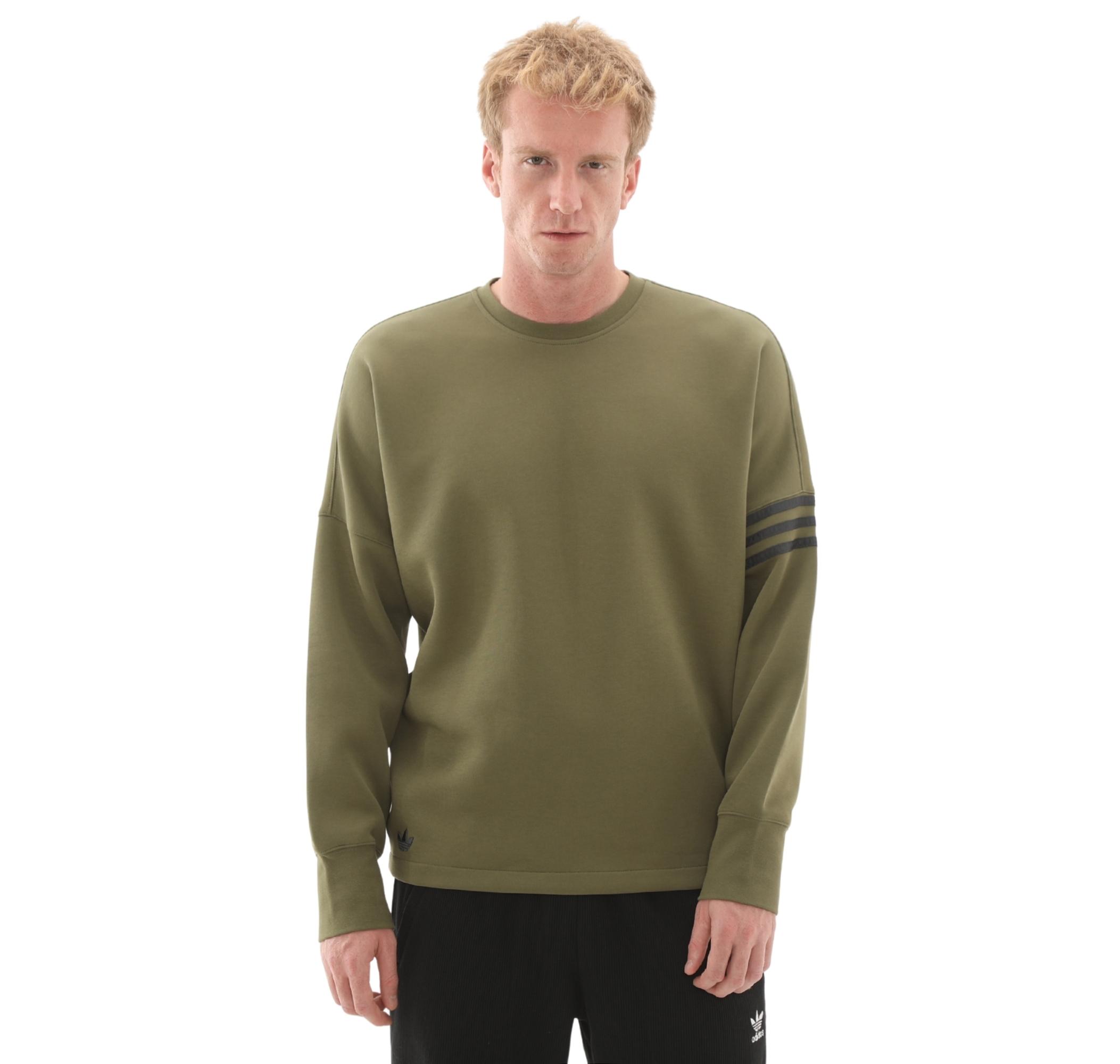 Мужской свитшот adidas Nc Ls Os Crew Haki